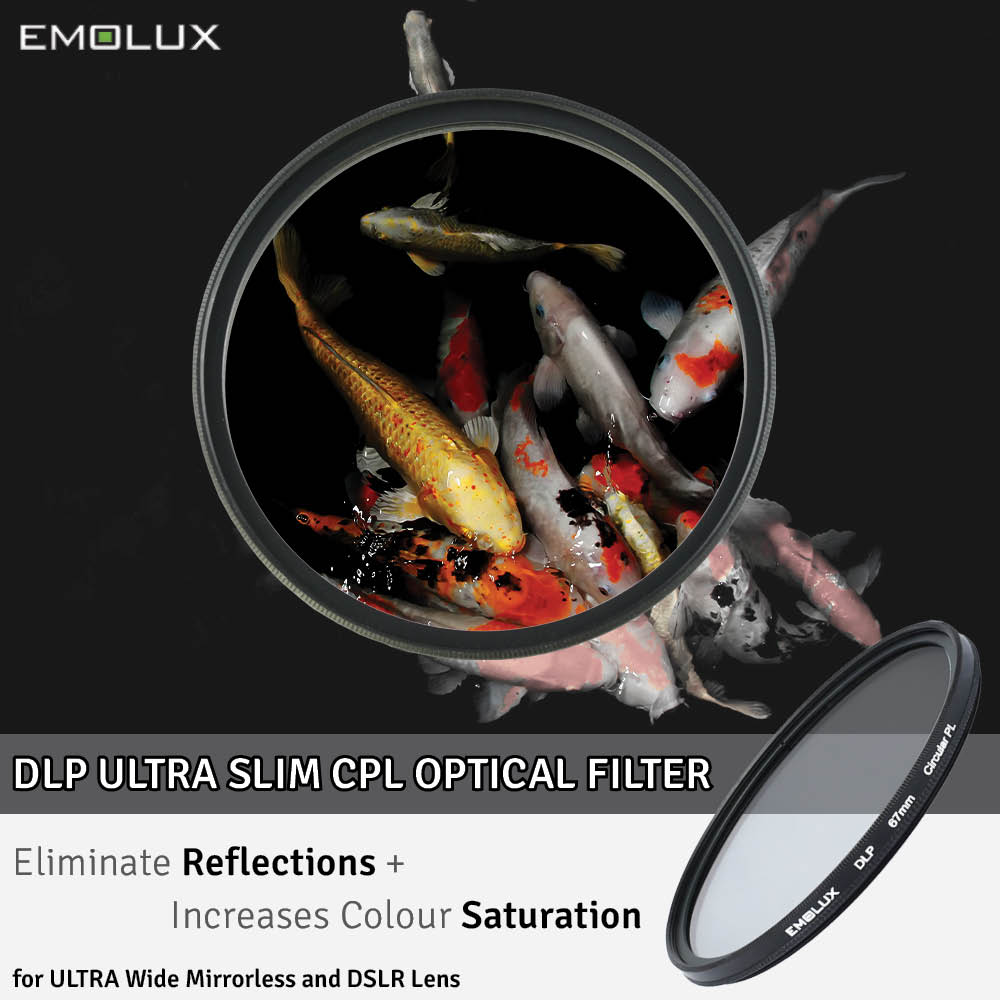 CPL Circular Polarizer Glare Shine Polarizing Filter for Sony 20mm F2.8  Wide-Angle Prime Lens